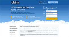 Desktop Screenshot of claim.com