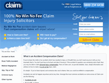 Tablet Screenshot of claim.com